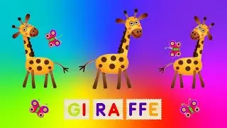 Abc | Phonics song - Letter G - GIRAFFE | Bini Bambini Games