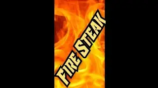 Fire Steak - Cooking With Brandy Flames flambé