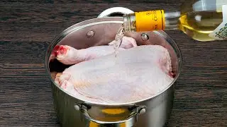 Этому трюку меня научила французская семья. Сварите курицу в вине!