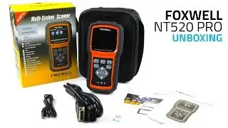 Skaner diagnostyczny Foxwell NT520 PRO - Unboxing [PL]