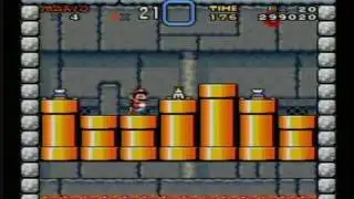 Super Mario World - Castle 3 - Lemmy Koopa