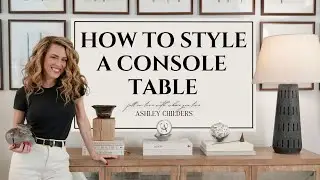 Tired of Boring Console Tables? Watch This