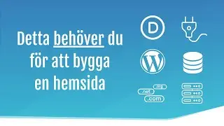 1.2 Detta behöver du för att skapa en hemsida i WordPress