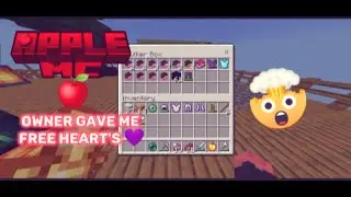 Owner gave me Heart's😱 in Apple mc🍎| Orange realm 🍊#applemc