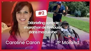 Débriefing après le marathon de Rimouski dans ma cuisine!#parler #marathontrainingplan