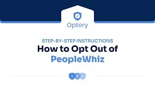 How to Opt Out of PeopleWhiz - Step by Step Instructions