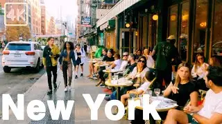 NYC Walk: SOHO allure store New York City 4K Ultra HD