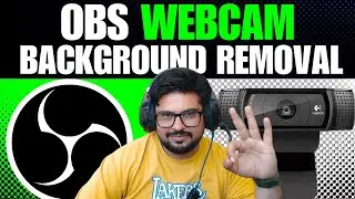 WEBCAM! Remove OBS Webcam Background without green screen in OBS Studio 2025!