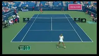 Elena Dementieva v. Caroline Wozniacki 2009 Cincinnati QF highlights