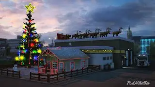 ETS2 1.43 Christmas Themed Truck Services | Euro Truck Simulator 2 Mod