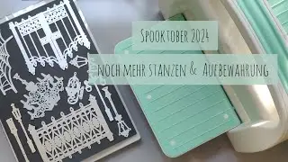 noch mehr Stanzen, Herumprobieren & Stanzenaufbewahrung | Spooktober 2024 | dekoriat