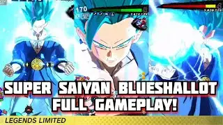 SUPER SAIYAN BLUE SHALLOT GAMEPLAY! ( DRAGON BALL LEGENDS )