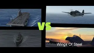 Combat Plane  V  Battle Ship(Wings Of Steel)Gameplay