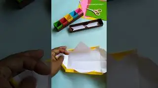 DIY paper storage box from origami paper