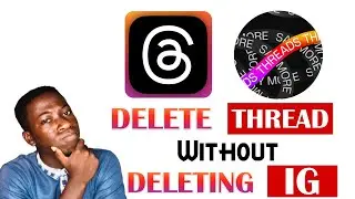 How to delete thread account without deleting instagram account - (Alternative method)