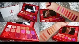 Blood Sugar Palette Swatches and Unboxing - Jeffree Star Cosmetics