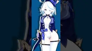 THICC Furina 😳- Tuca Tuca TREND!! -【MMD Genshin impact 4K | 60FPS】