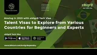 eMigr8 Open Day - December 4th 2024 - Talent Visas to Explore from various Countries
