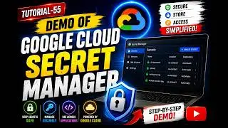 Demo of Google Cloud Secret Manager | Tutorial-55 @TheEducationByte