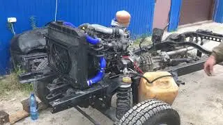 Пуск Toyota 3L
