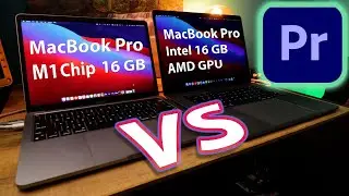 MacBook Pro M1 Chip vs 2016 MacBook Pro Intel CPU and AMD GPU | Adobe Premiere Pro Testing