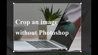 How to crop image in Microsoft Photos app