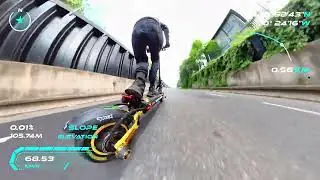 Modified Yugen G2 Max - 3rd Top Speed Test 73km/h