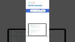 NavBar using html css #shorts #html #database #sql