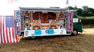 Old street organ