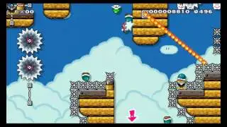 [Super Mario Maker] ゅぅさんの次回作体験版を2つクリア