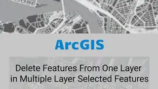 ArcGIS - Delete Features From One Layer in Multiple Layer Selected Features