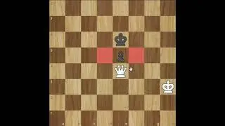 Как поставить мат ферзём. Урок 9