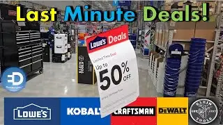 Last Chance Lowe's Clearance Haul | Best Tool Deals Right Now