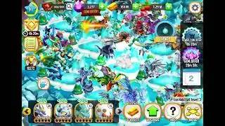 Hatching my 1000th Dragon in Dragon City (High Snow Dragon)