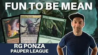 I'M THE BADDIE! RG Ponza is no brakes all gas in MTG Pauper!