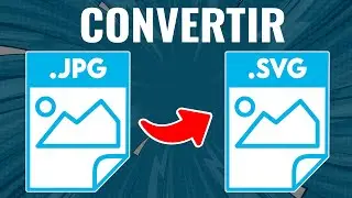 Cómo Convertir un Archivo JPG a SVG ¡Sin Programas!