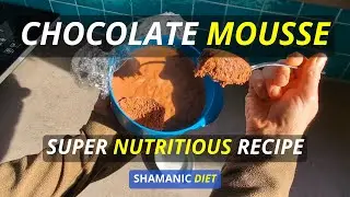 How to make CHOCOLATE MOUSSE! Super Nutritious Recipe! 💪