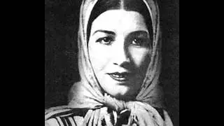 Lidia Ruslanova Na Muromskoy Dorozhke - On the Murom Road - Russian Folk.flv