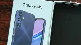 Samsung Galaxy A15 распаковка и тест основных функций #asmr #samsung