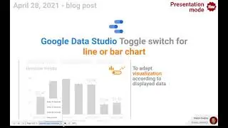 Google Data Studio - Presentation mode
