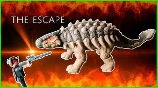 The Great Escape of the Ankylosaurus | hammond collection Jurassic World