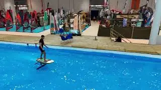 Stoke Foil Boost in action at boot Dusseldorf