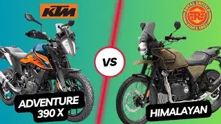 KTM 390 Adventure X Vs Royal Enfield Himalayan 🔥🔥 Full Comparison ⚡⚡Engine Price Power Weight
