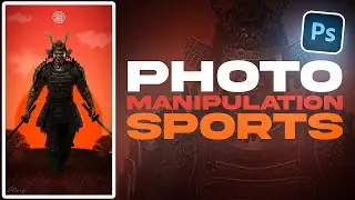 Football Photo Manipulation - Reo Hatate Samurai Poster