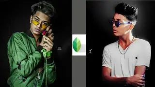 Dark Tone Portrait photo effect Snapseed editing tutorial - Photoshop editing I android