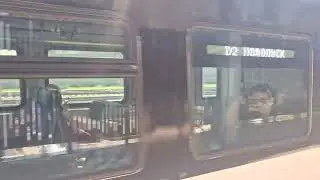 EG2Tv Ivolga 1.0 departs from Shcherbinka MCD station.