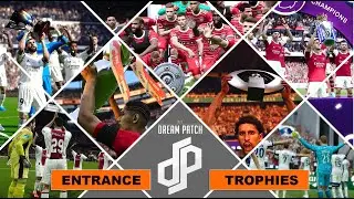 Entrance & Trophies Dream Patch Ligas europeas ● Pes 2021