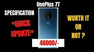 Oneplus 7T Specifications || Quick Updates || Tech e Talk