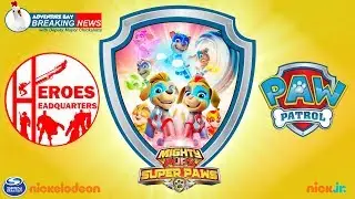 Heroes HQ - PAW Patrol Mighty Pups Super Paws: Meet the Mighty Twins! - New Pups for PAW Patrol
