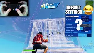 BEST Controller Player Tries *DEFAULT* CONTROLLER SETTINGS... (New Best Secret Sensitivity...?)